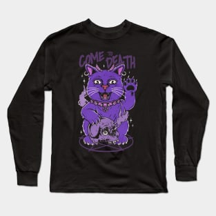 Unlucky Cat - Come To Death Long Sleeve T-Shirt